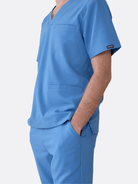 Bluza medyczna męska - Fortis lagoon blue - Medka