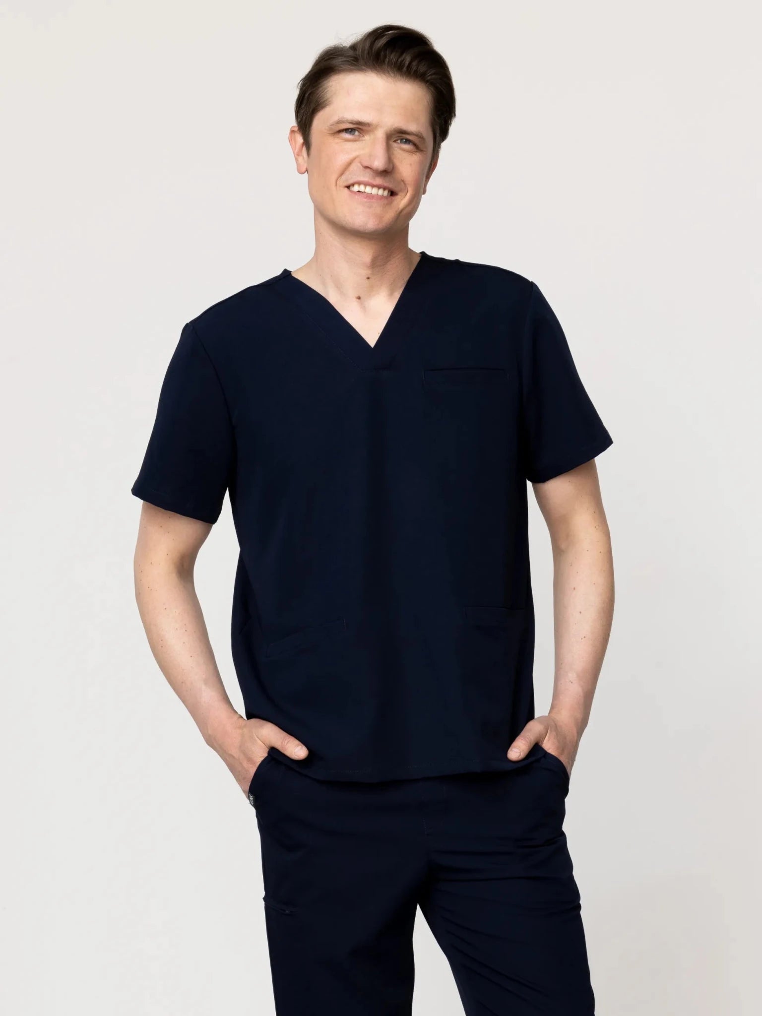 Bluza medyczna męska - Fortis navy blue - Medka
