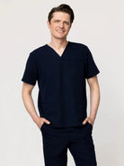 Bluza medyczna męska - Fortis navy blue - Medka