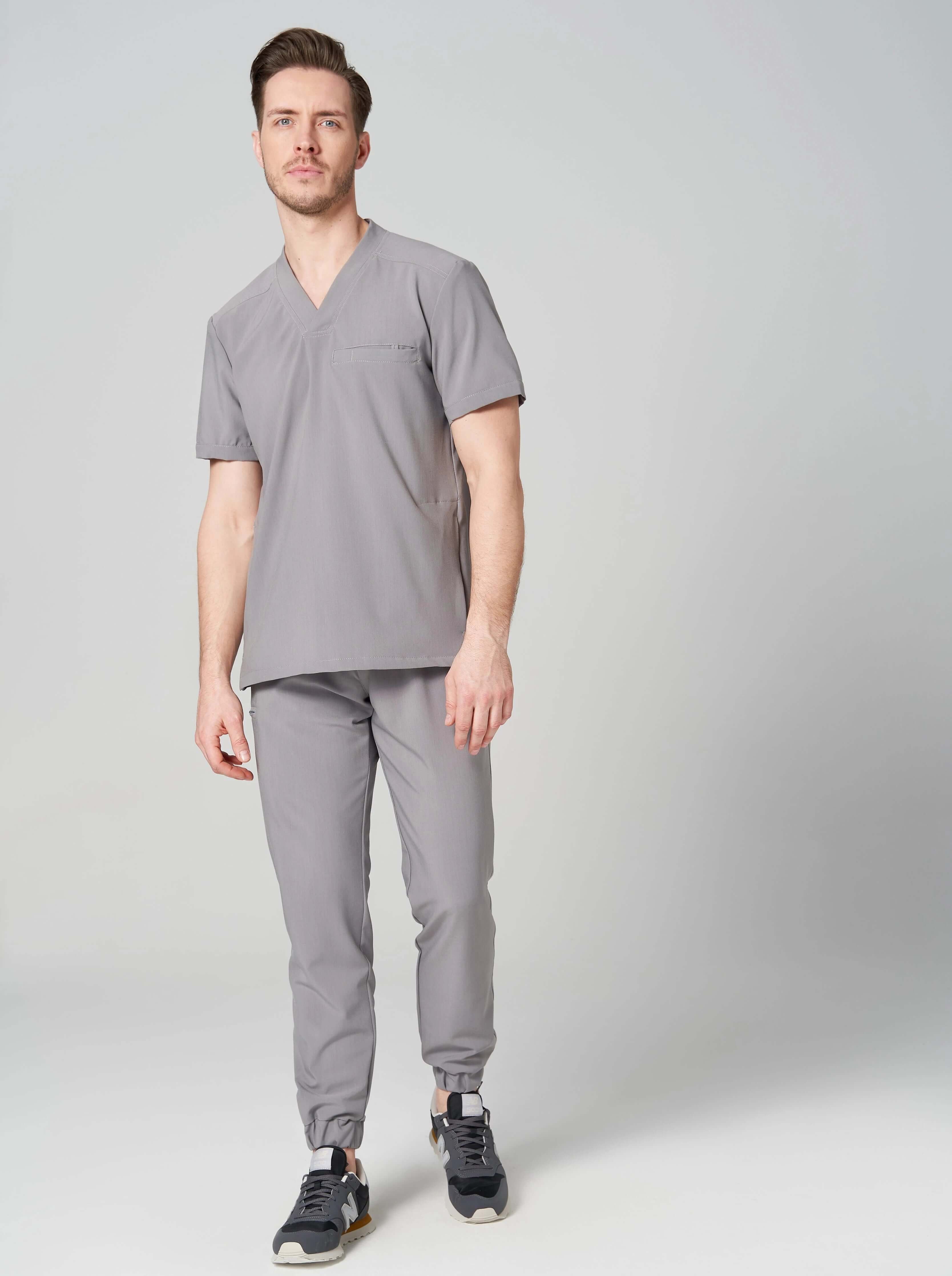 Bluza medyczna męska TENDO szara