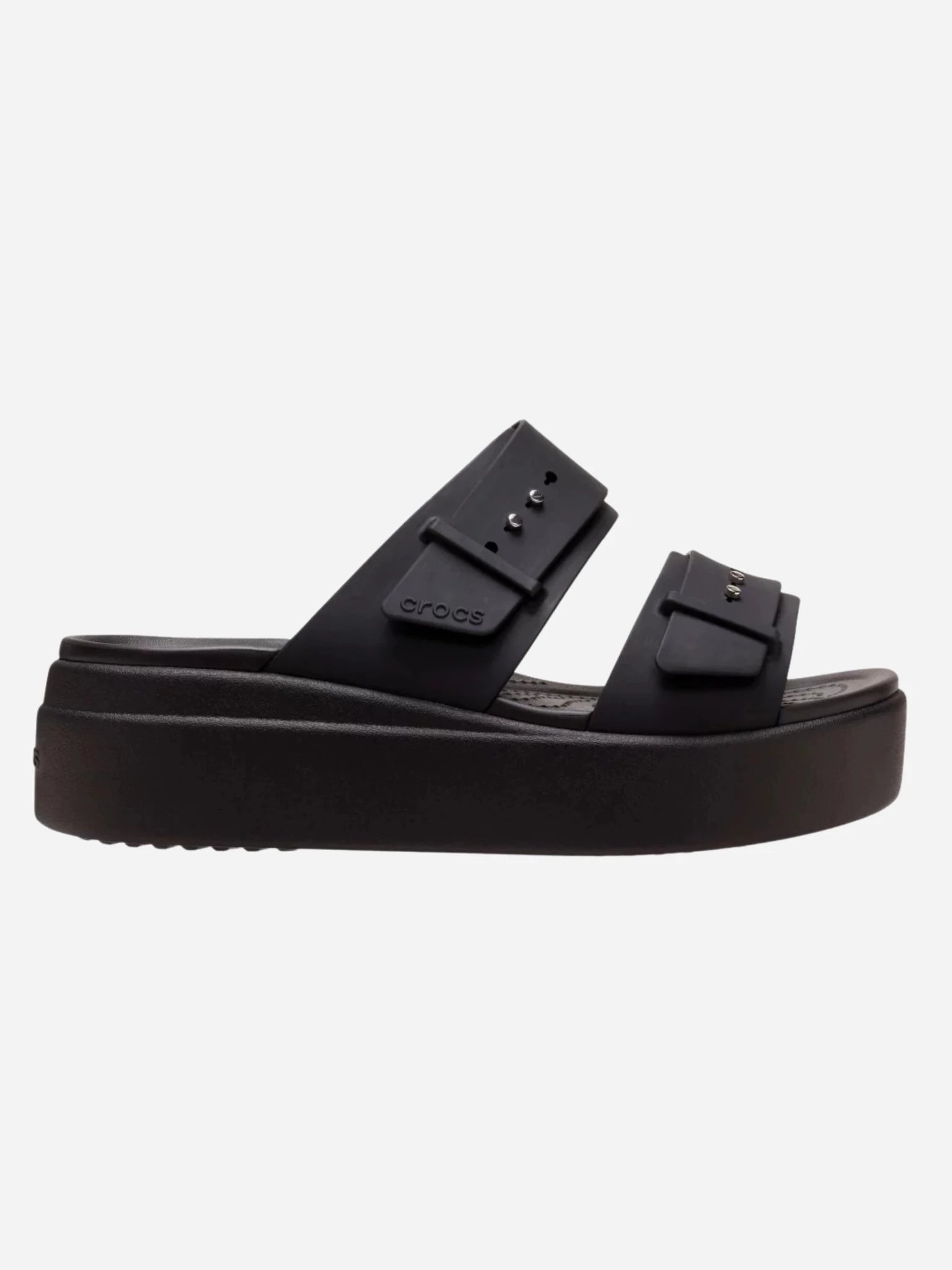 Crocs Brooklyn orvosi cipő fekete oldala