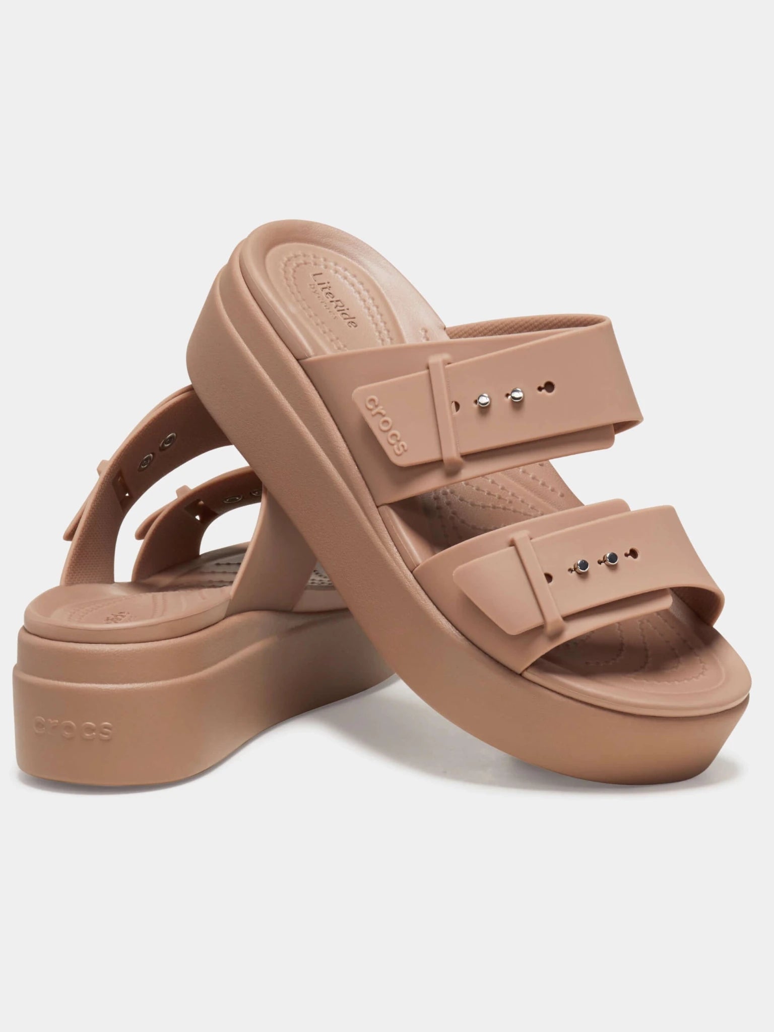 Buty medyczne Crocs Brooklyn latte - Medka