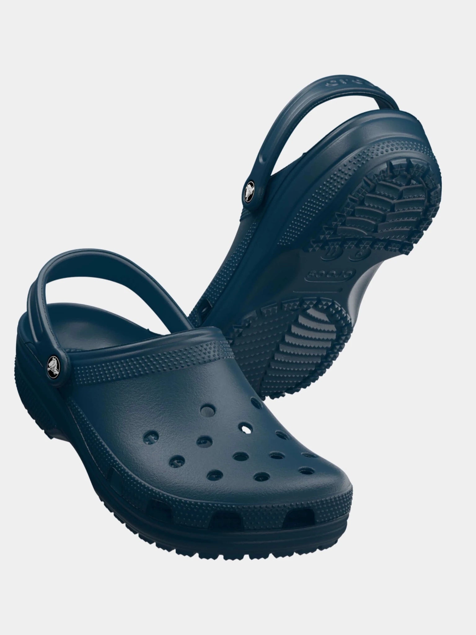 Klasické lékařské boty Crocs v tmavě modré barvě