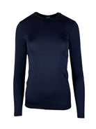 Koszulka medyczna damska Longsleeve navy blue - Medka