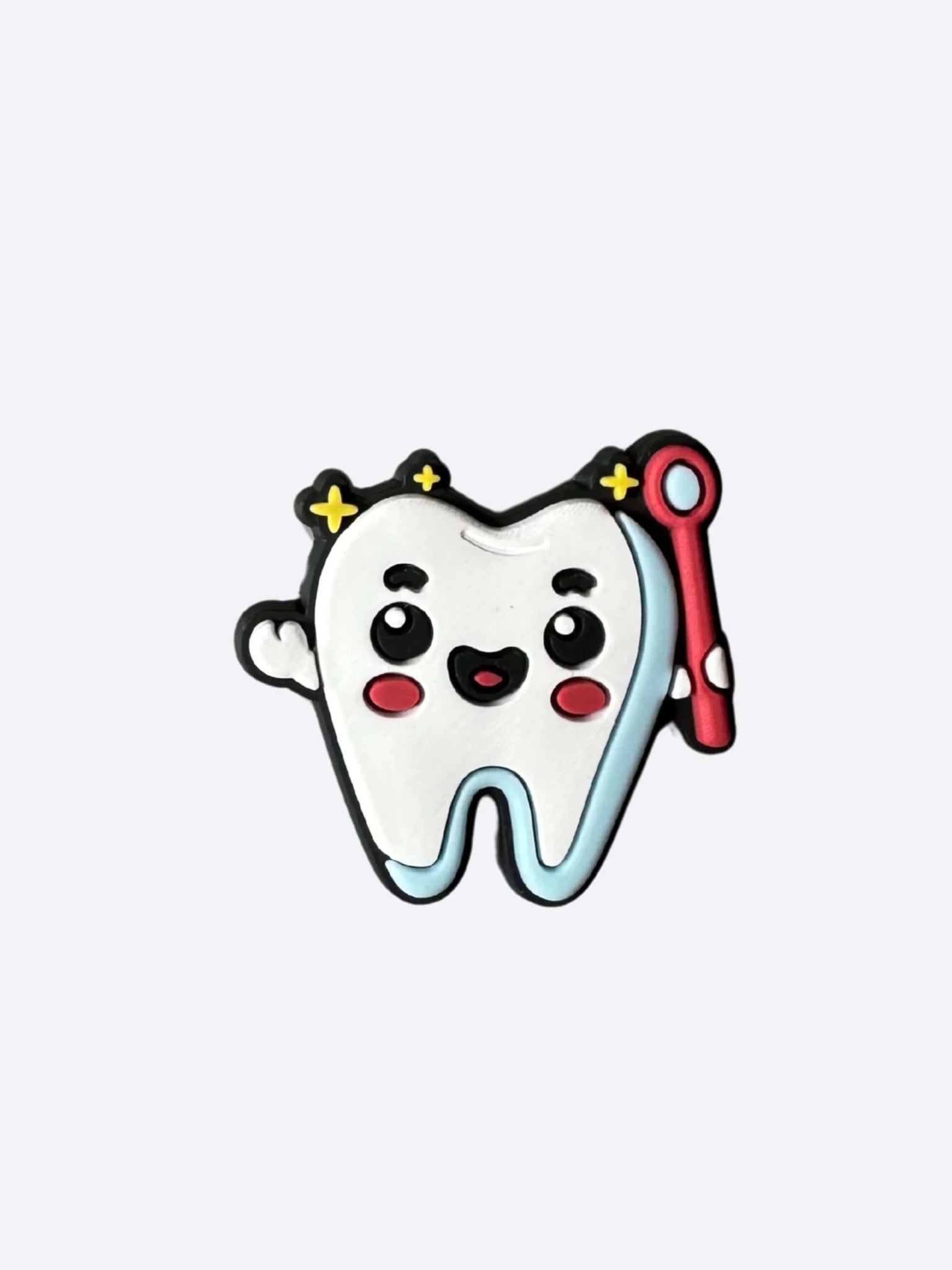 Tooth pin for Crocs