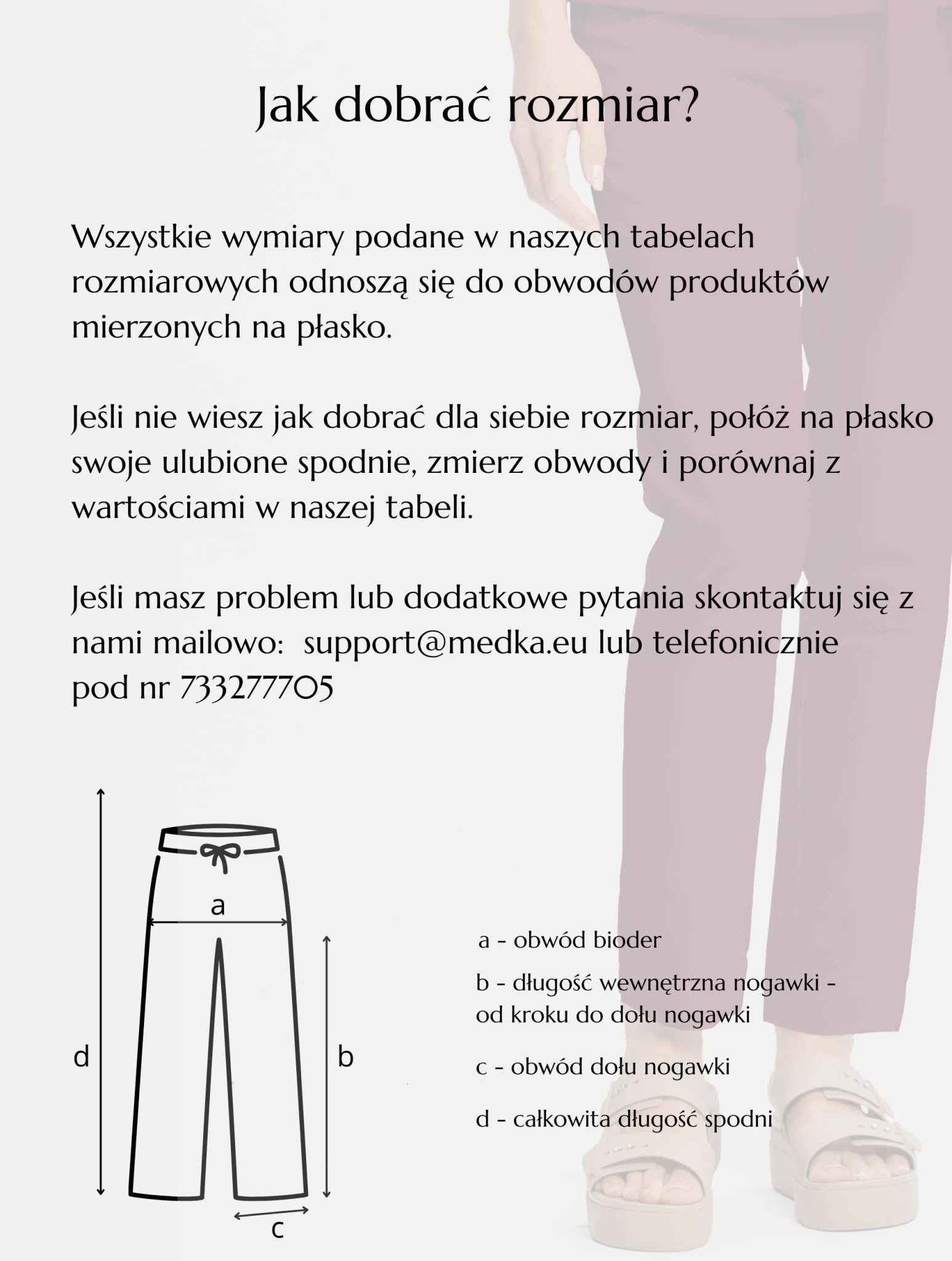 Women's medical trousers - FLOW cherry smoke for PUM - Medka