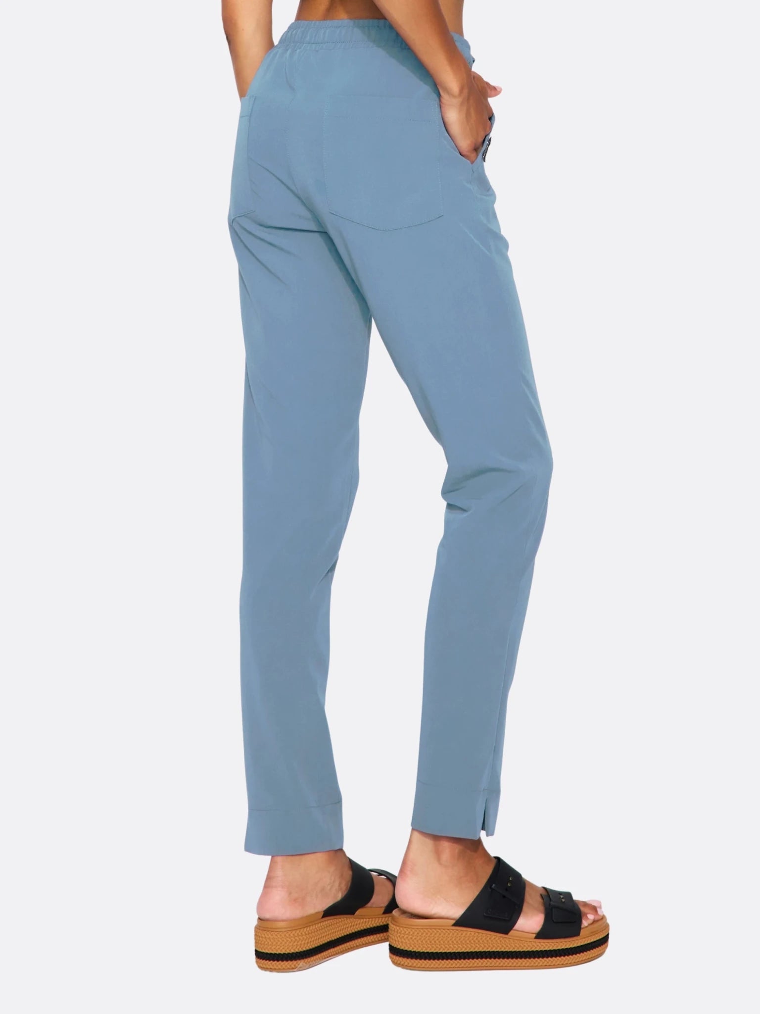 Spodnie medyczne damskie - NESSA candy blue - Medka