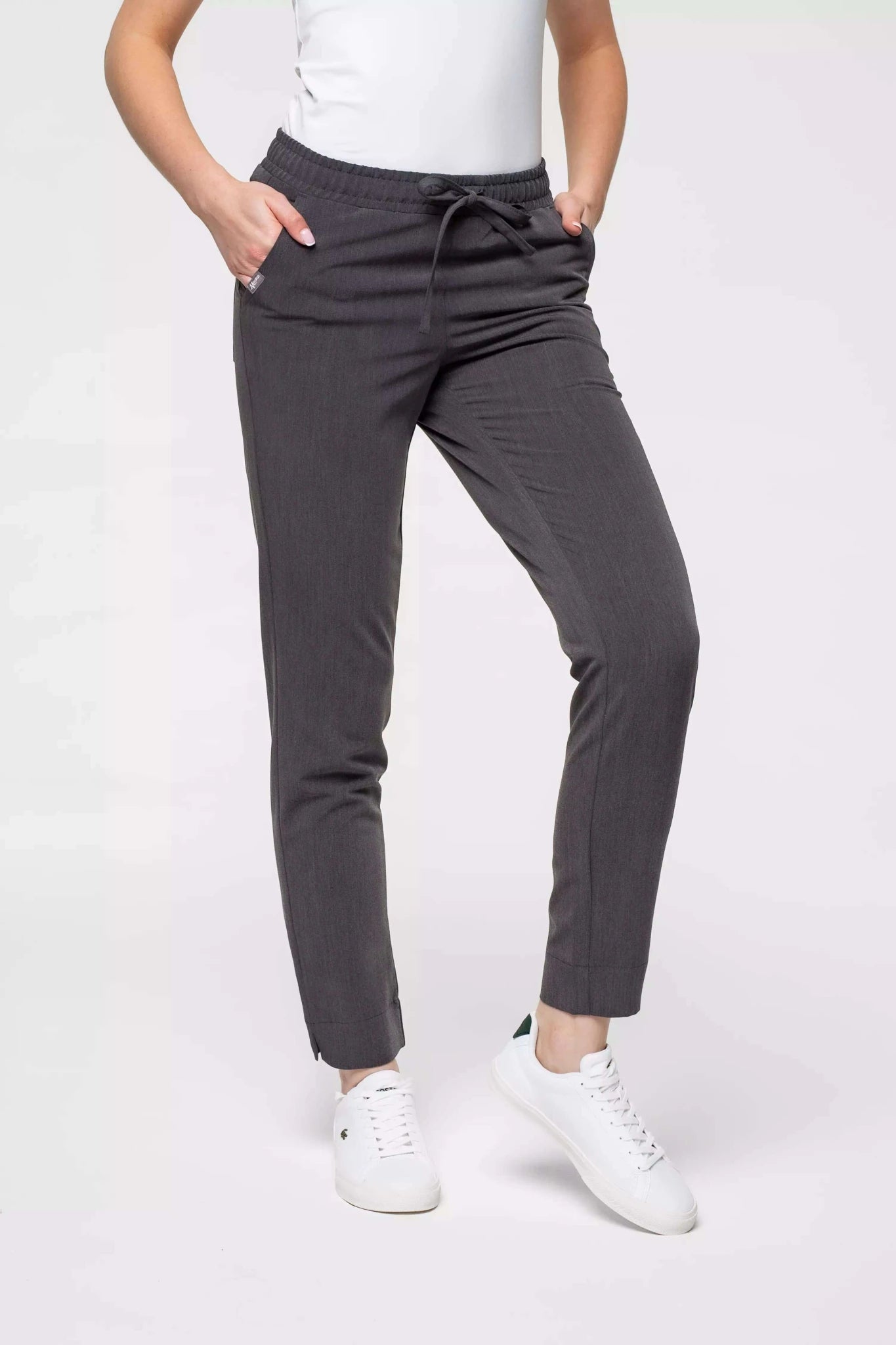 Women's medical trousers - NESSA graphite