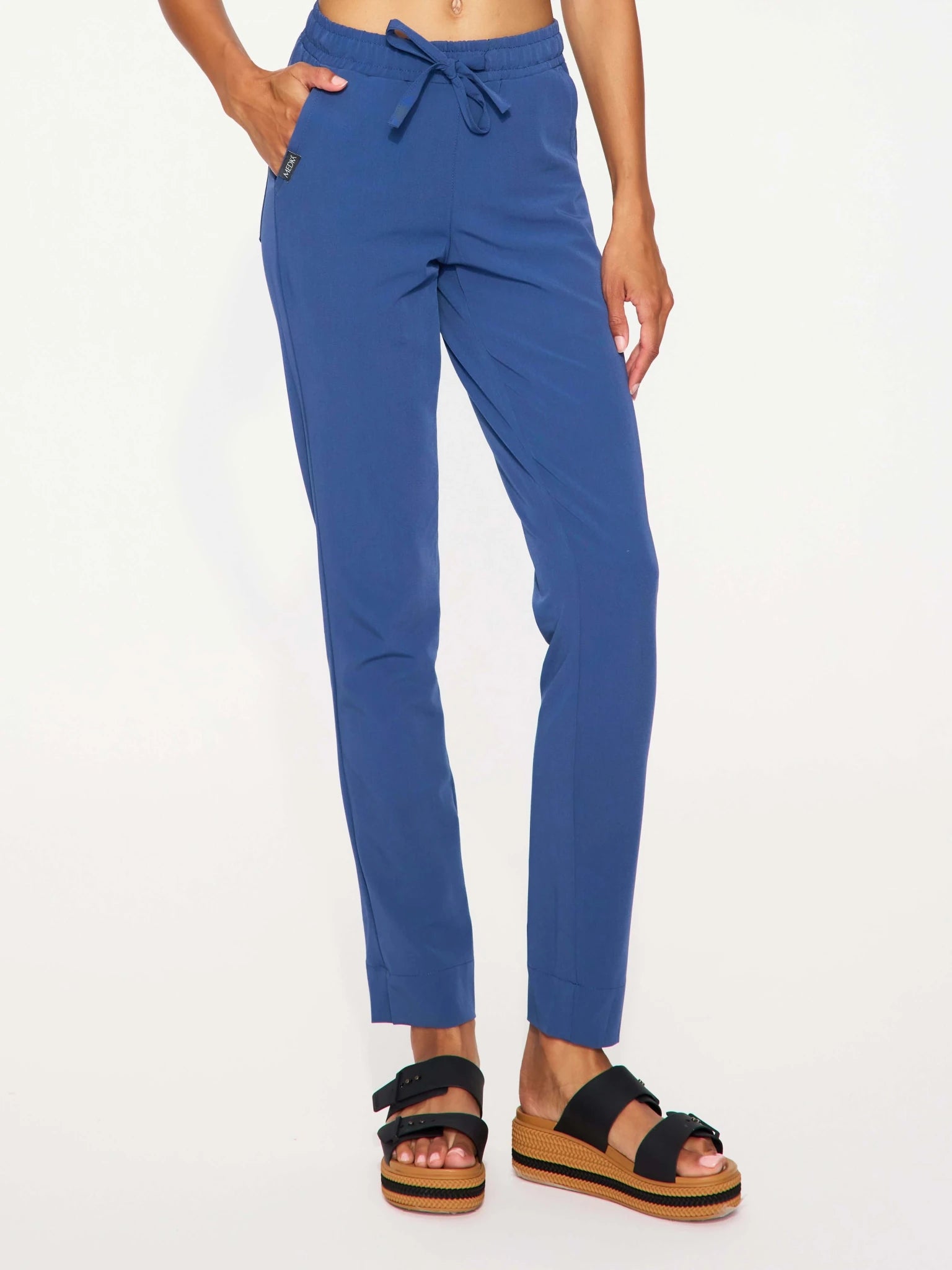 Women's medical trousers - NESSA indigo