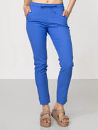 Spodnie medyczne damskie - NESSA vein blue - Medka
