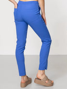 Spodnie medyczne damskie - NESSA vein blue - Medka