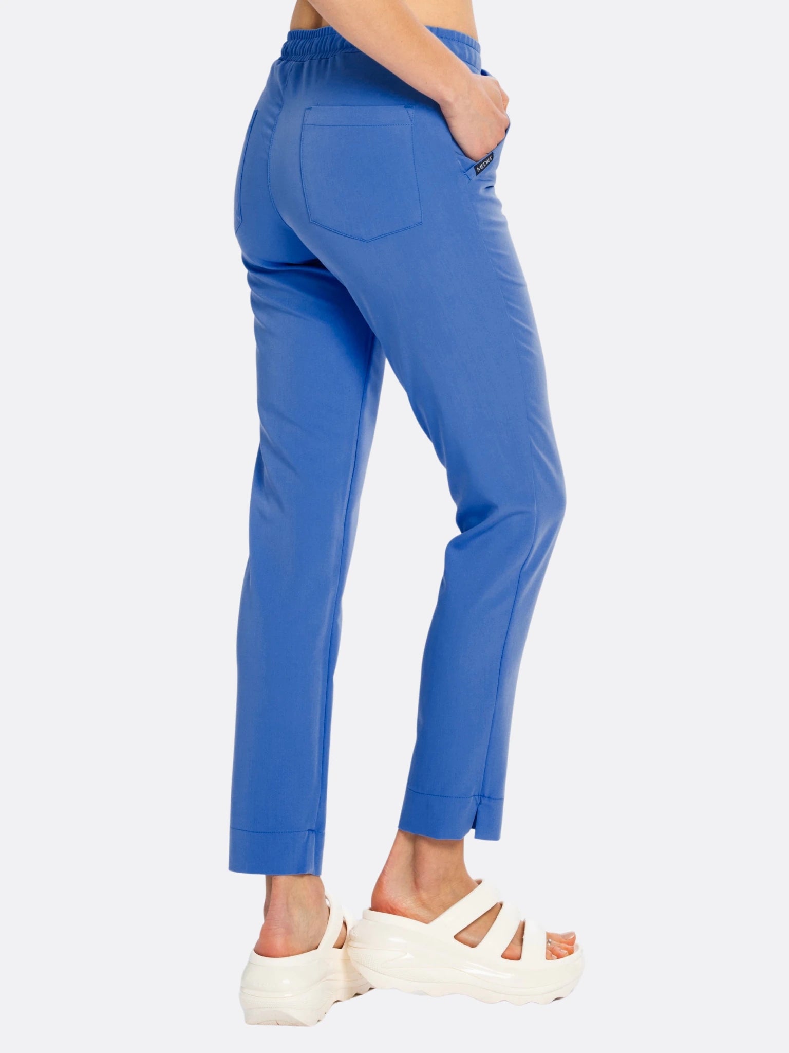 Spodnie medyczne damskie - NESSA vein blue - Medka