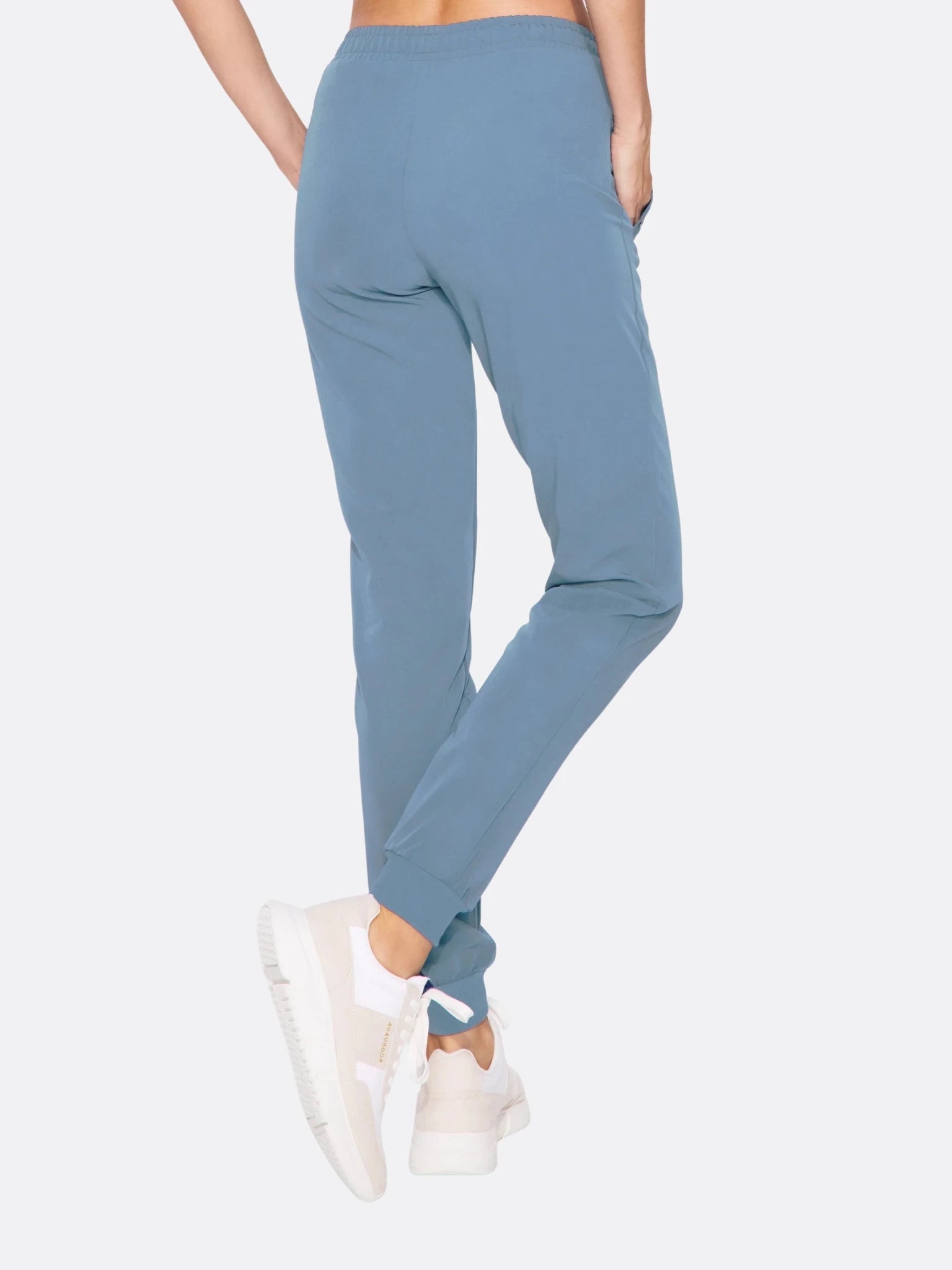 Spodnie medyczne damskie - WELT candy blue - Medka