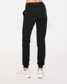 Women's medical pants - WELT black (cotton cuff) - Medka