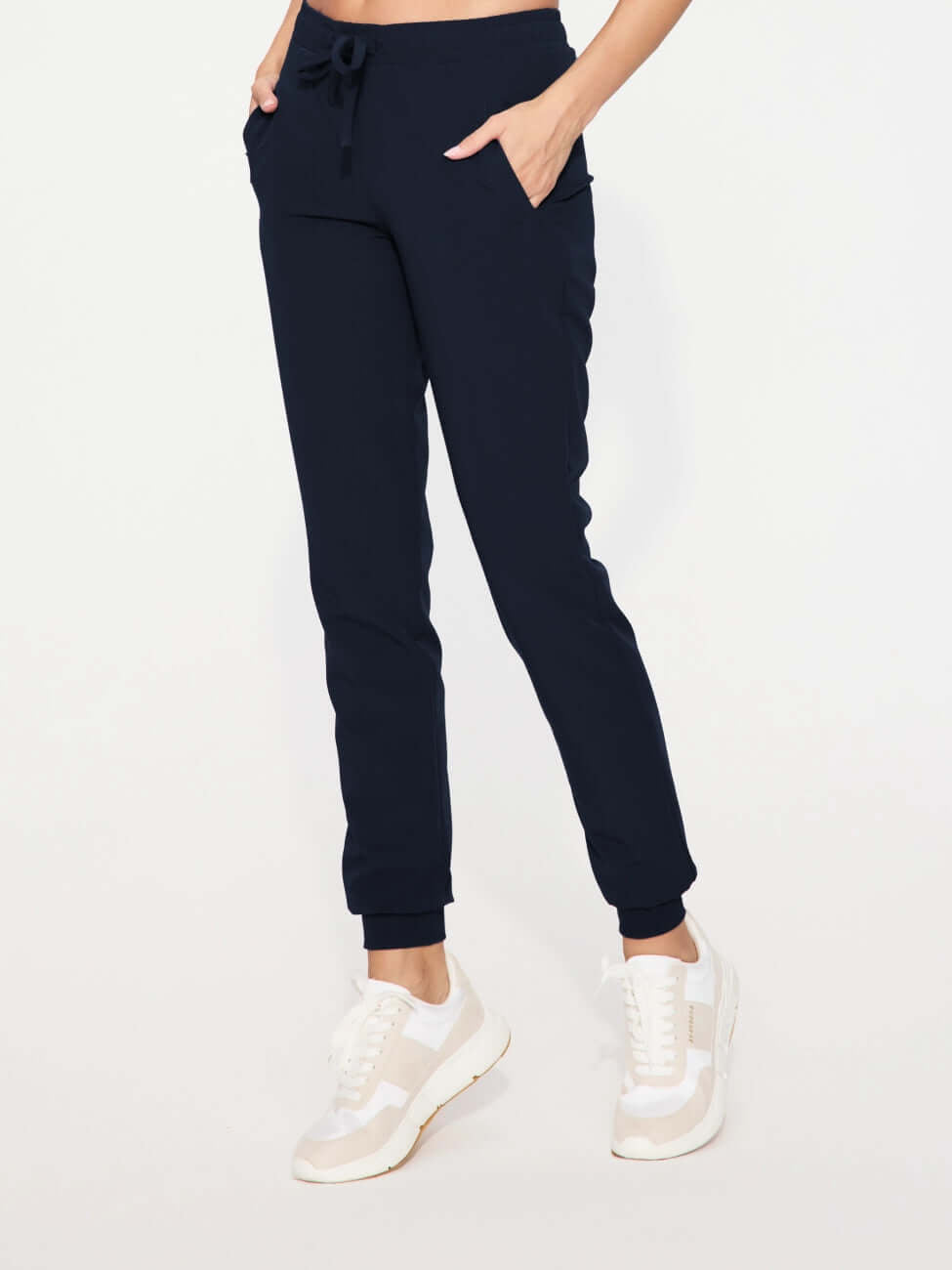 Women's medical trousers - WELT navy blue