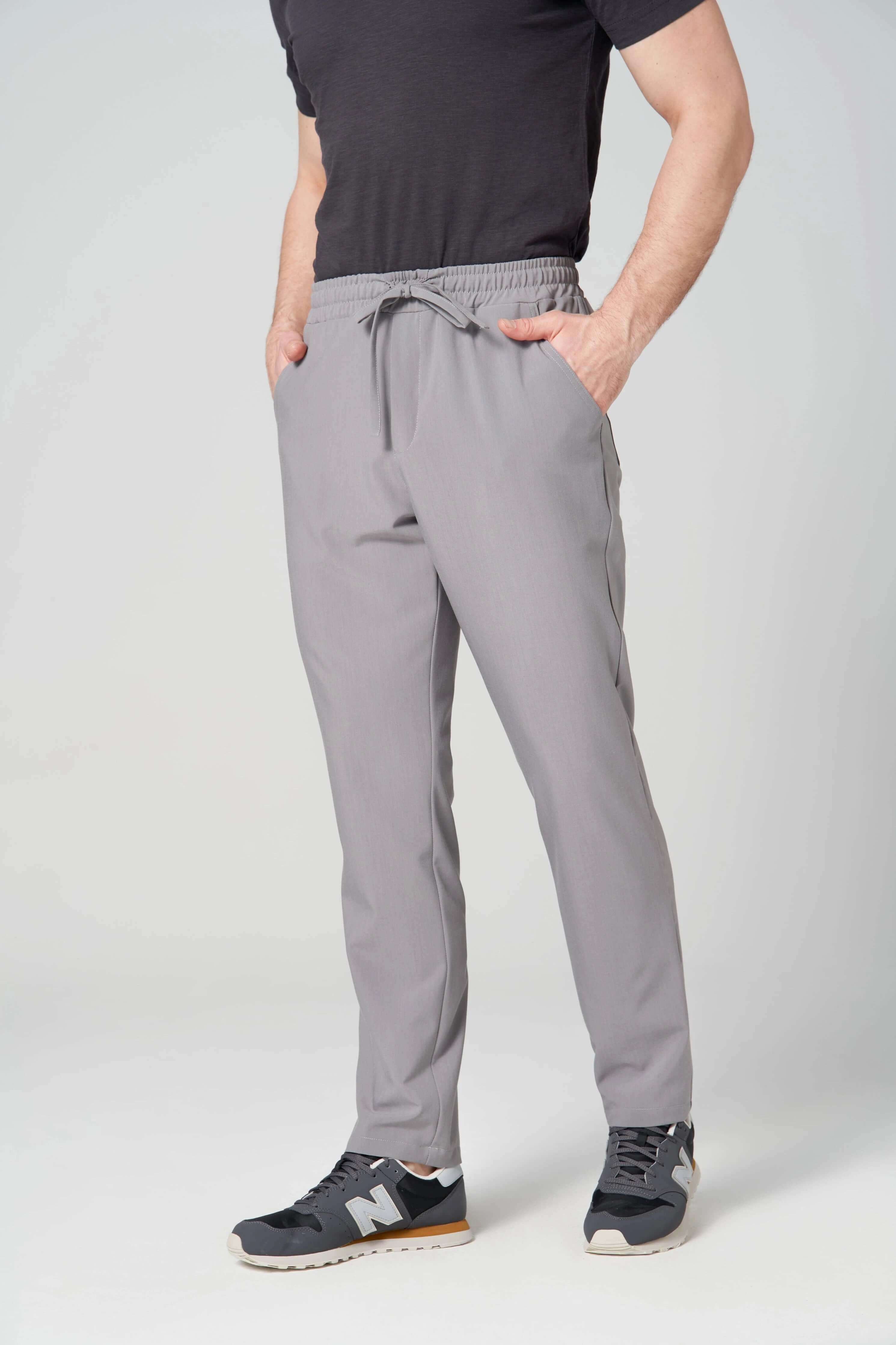 Spodnie medyczne męskie- MARGO szary