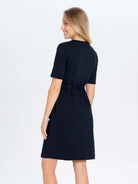 Sukienka medyczna i kosmetyczna Thea navy blue - Medka