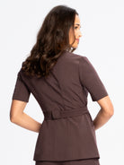 Tunika medyczna NAYA espresso tył