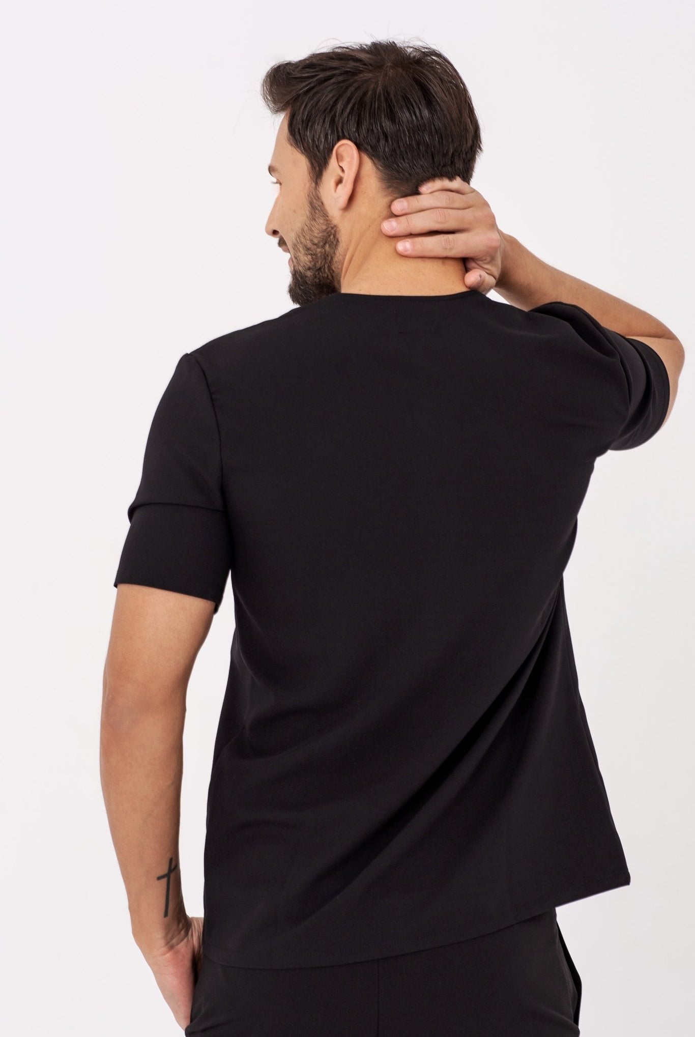 Bluza medyczna męska PACE - kolor czarny