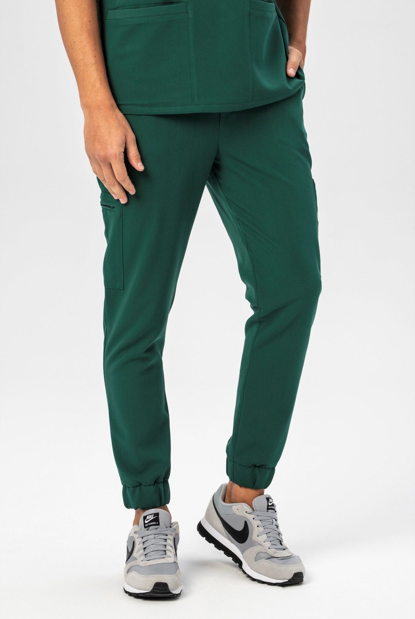 Spodnie medyczne męskie Pace - kolor zielony