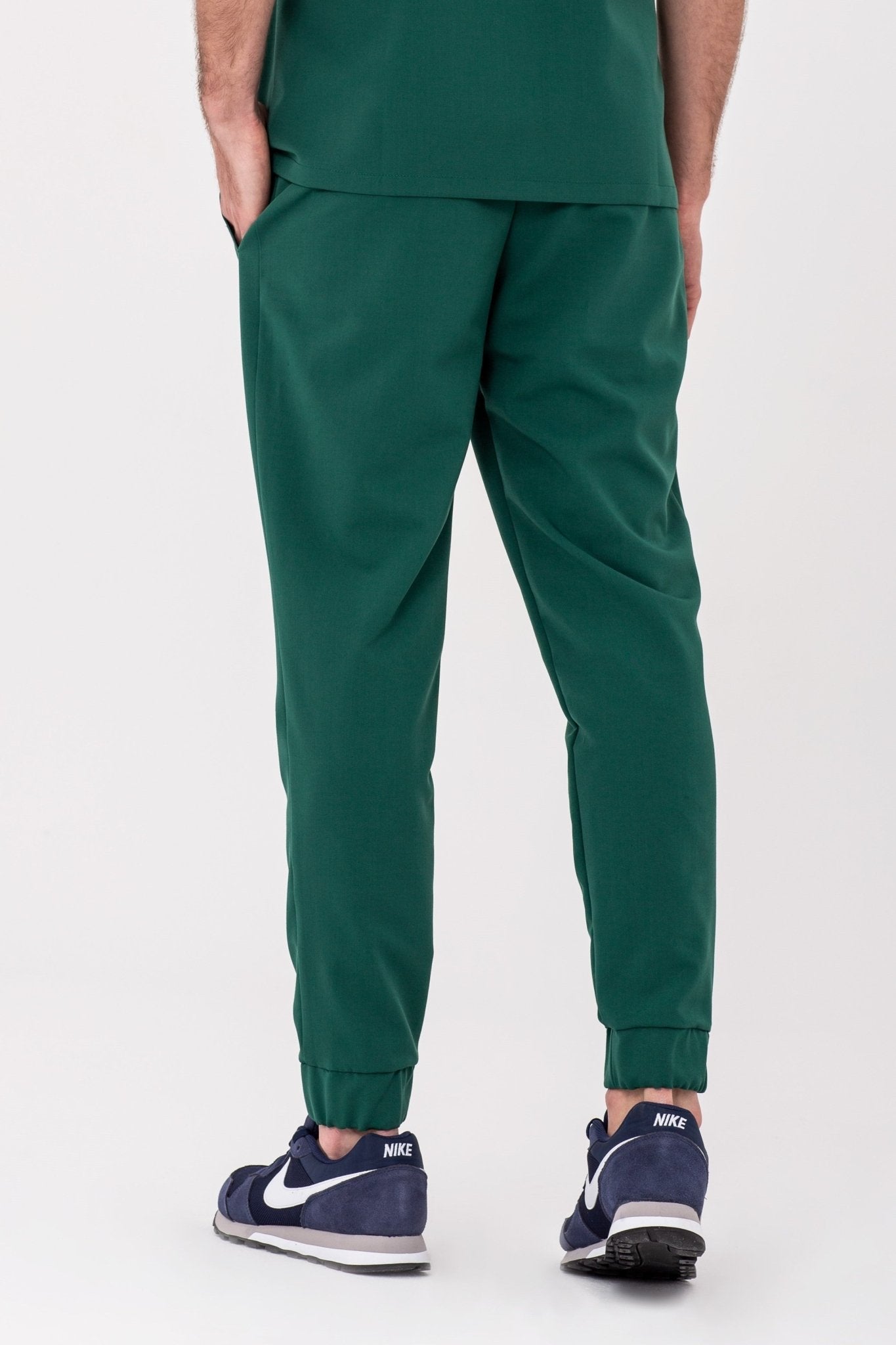 Spodnie medyczne męskie WELT - kolor zielony